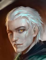 Male Human Humanoid Businessman Noble Mage White Hair Yellow Evil Eyes Skazochnye Fantazii Fentezi I Fentezi Risunki