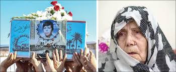 Image result for ‫مادر شهید حسن جنگجو ساعتی پس از تشییع پیکر فرزند شهیدش به لقاءالله پیوست‬‎