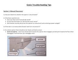 Troubleshoot any problems you may be having with your genie garage door opener, including lights blinking, door reversing, remote issues and more. Genie Garage Door Opener Troubleshooting Tips