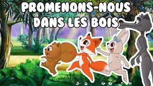Cinq jeunes comédiens arrivent pour monter un spectacle sur le petit chaperon rouge. Promenons Nous Dans Les Bois Comptine Pour Enfant Youtube