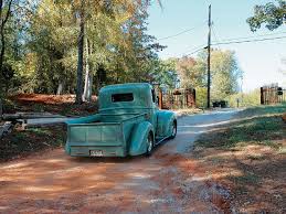 Image result for Brockway Light Blue 1946 Truck