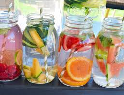 Spa Fruit Infused Detox Water Is Made With Fresh Fruits And Herbs That Makes Plain Water Refreshing Healthy S Detox Water Healthy Detox Cleanse Healthy Detox