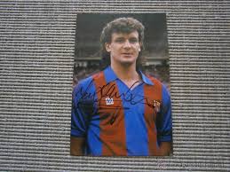 Mark hughes profile), team pages (e.g. Autografo Mark Hughes Fc Barcelona Sold Through Direct Sale 45177681