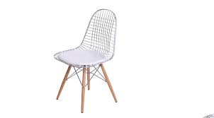Eames Ahsap Ayakli Tel Sandalye Beyaz Sadece Istanbul A Ozel Indirimli Fiyatlar Fiyati Vivense