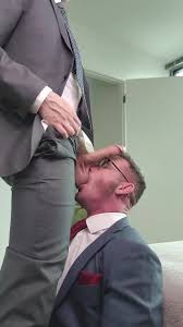 Suit and tie sex action