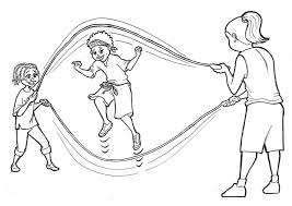 It seems that the jump rope originated in egypt or china, but i couldn't find a well documented confirmation. Jump Rope For Heart Coloring Pages Coloring Home