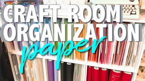 $6.00 coupon applied at checkout. Craft Room Tour Paper Storage Organization Youtube