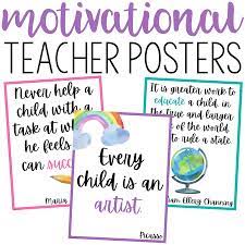 Motivational Quotes For Teachers Motivational Quotes For Teachers Teacher Posters Teacher Quotes