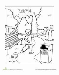 See the color key below. Paint The Town Coloring Pages Education Com Kindergarten Colors Kindergarten Coloring Pages Coloring Pages