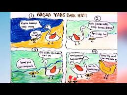 Seperti dua dongeng bintang yang akan kami ceritakan kali ini. Membuat Komik Sederhana Cerita Bergambar Tugas Kelas 5 Sd Youtube