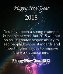 New year is like the beginning of a new life. New Year Message Colleagues 2018 New Year Resolution Quotes New Year Message New Year Words