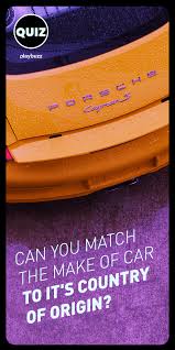 It's like the trivia that plays before the movie starts at the theater, but waaaaaaay longer. Can You Match The Make Of Car To It S Country Of Origin Car Quiz Country Of Origin Trivia Quizzes