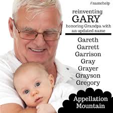 Name Help: Reinventing Gary