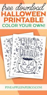Sep 25, 2021 · free 40 halloween coloring pages trick or treat print ready svg cut file keep your kids busy doing something fun and creative by printing out free coloring pages. Free Trick Or Treat Coloring Page Free Halloween Coloring Sheet