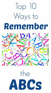 These days, you can't just hand your children the remote and let them choose a channel. Top 10 Ways To Remember The Abcs Preschool Learning Learning Letters Alphabet Preschool
