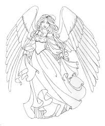 Angel coloring pages coloring rocks. Pin On Prayer Journal