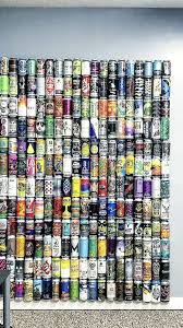 Craft Beer Can Wall Constructed At Ct Beer Tour Office No Duplicates Beer Tours Craft Beer Bar Design