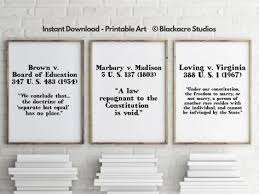 Famous Court Cases Print Set U S Supreme Court Gift Pack Lawyer Gifts Law School Gifts Law Firm Gifts Famous Legal Quotes In 2020 Famous Court Cases Lawyer Gifts Law Office Decor