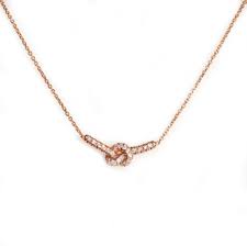 Knot Necklace Choker 14k White Gold Necklace Love Knot Etsy In 2020 Gold Bridal Necklace 14k White Gold Necklace White Gold Necklaces