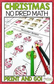 Christmas Math Activities For 4th Grade 5th 6th And Middle School Are Fun With These Prin Christmas Math Worksheets Christmas Math Christmas Math Activities