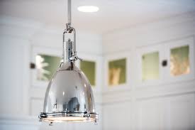 Pendant Lighting In Coastal Kitchen Waterview Kitchens