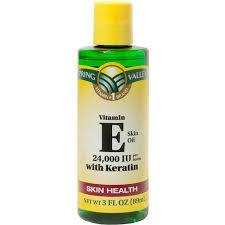 Spring Valley Vitamin E Skin Oil With Keratin 24 000 Iu 3 Fl Oz Walmart Com Oils For Skin Vitamins For Skin Vitamin E
