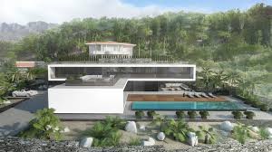 Modern Unexpected Concrete Flat Roof House Plans Small Design Ideas The red tile roofs and thick stuccoed walls serve to keep the interior cool in hot southern climates. modern unexpected concrete flat roof