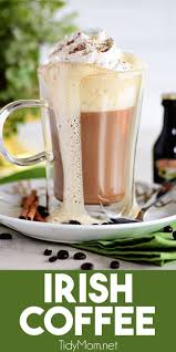 Creamy Bailey S Irish Coffee Cocktail Recipe Irish Coffee Recipe Baileys And Coffee Recipe Espresso Recipes