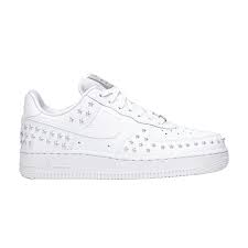 Shop Wmns Air Force 1 Low Star Studded Nike On Goat We Guarantee Authenticity On Every Sneaker Purchase O Nike Air Shoes Platform Tennis Shoes Girls Shoes