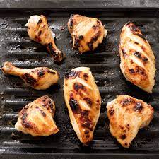 A skinless, boneless chicken breast is a nice even cut, but even it can dry out under the intense heat of the broiler, that's why our favorite method is to wrap a skinless boneless chicken breast in bacon or pancetta before broiling. Simple Broiled Chicken Cook S Illustrated