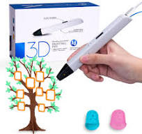 Kretrum Professional 3D Pen for Kids and Adults | 3D Printing Pen with OLED  Display as Gift | 3D Drawing Pen with Finger Protector, Pen Hold, 1.75mm ...