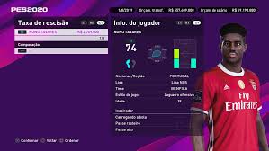 .reviews, nuno tavares in football manager 2021, sl benfica, portugal, portuguese, liga nos 2021, sl benfica, portugal, portuguese, liga nos, nuno tavares fm21 attributes, current ability (ca). Pes 2020 Lista Mostra Dez Promessas Mais Baratas Para A Master League Jogos De Esporte Techtudo