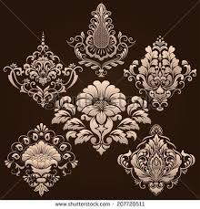 Rest your head on one of zazzle's floral damask pattern decorative & custom throw pillows. 460 11 Damask Ornamental Elements Ideas In 2021 Damask Stencil Painting Abstract Floral