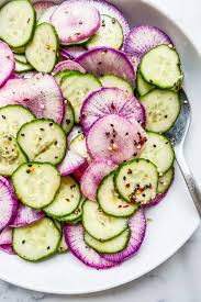 It is called 白萝卜 (bai luo bo) in mandarin hanyu pinyin, and (lo bak) in cantonese. Daikon Radish Cucumber Salad This Healthy Table