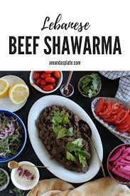Beef Shawarma With Tahini Sauce Shawarma Tahini Sauce Recipe Wine Recipes