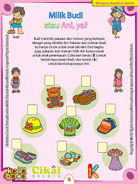 Kamu sedang mendownload gambar worksheet tk printable worksheets and activities for teachers parents tutors and homeschool families. Worksheet Paud Tk A B Mengenal Benda Di Sekitar Ebook Anak