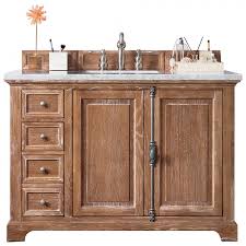 48 inch bathroom vanity with right offset sink artcrea. 48 Inch Single Sink Bathroom Vanity In Driftwood Finish