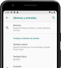 cambiar el idioma en Icemobile Clima II