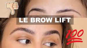 Tutoriel Brow Lift Permanente Des Sourcils Youtube
