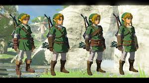 Matching Green Tunics [The Legend of Zelda: Breath of the Wild (WiiU)]  [Mods]