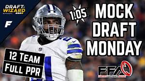 Customized roboauction draft wizard for auction fantasy draft. Fantasy Football Mock Draft 2020 Fantasy Football Advice 12 Team Ppr 5th Pick Youtube