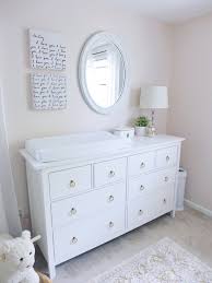 Nursery Done We Had The Best Time Designing And Working On This Room It S Been A Labor Of Love Since January A Ikea Baby Baby Dresser Nursery Baby Room