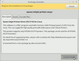 Il n'existe aucun pilote pour le système d'exploitation sélectionné. Driver Epson Xp 235 Linux Mint 19 How To Download Install Tutorialforlinux Com
