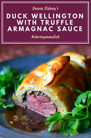 Duck Wellington With Truffle Sauce Recipe D Artagnan Duck Recipes Truffle Sauce Recipe Sauce Recipes
