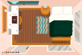 Decorating ideas for a small bedroom with a queen size bed. 7 Best Small Bedroom Layout Ideas For Any Home