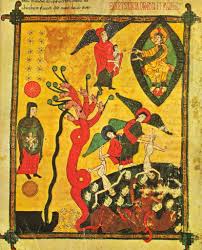 The Great Red Dragon And The Woman Clothed In Sun Analysis Pin On Manuscripts And Icons