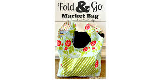 This is actually a pack of ten bags, each of which fold up into. Fold And Go Market Bag Free Sewing Pattern Tutorial Sew Modern Bags