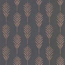 Papier peint plumes vert menthe pastel clair grisé et beige crème clair de esta home. Papier Peint Feuille Ethnique Gris Rose 11191119a De La Collection Papier Peint Sejours Chambres Lutece Papier Peint