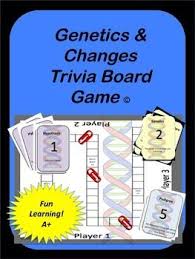 Genetics Change Trivia Board Game Make Learning Fun Genetics Trivia Board Games Science Games