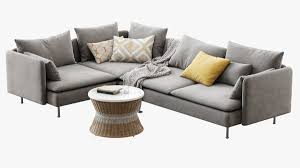 Get the best deals on ikea sofas, armchairs & couches. Ikea Soderhamn 4 Sitzer Ecksofa 3d Modell Turbosquid 1296478